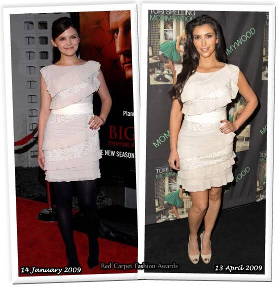 KIM Kardashia VS Ginnifer Godwin Ginnifervkim