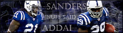 Indianapolis Colts Sandersaddai