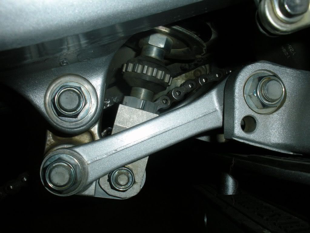 Swing-arm & rear shock linkage maintenance 2009_Dec030