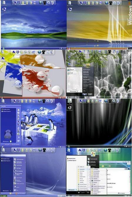 Windows Sp3 Xp-Vista Final Edition with 25 best themes 25win5