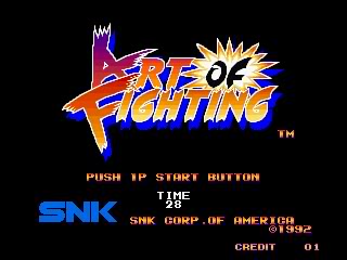 Roms NeoGeo Artoffighting1