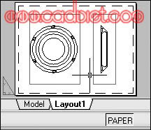 Vẽ layout trong AutoCAD Layout2