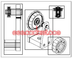 Vẽ layout trong AutoCAD Layout3-1