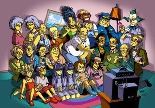 los simpson y futurama en version anime..=S SimpsonAnime