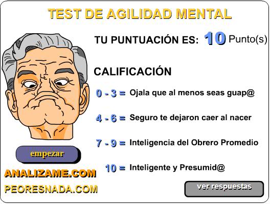 TEST DE INTELIGENCIA ¿QUE TANTO SABES? entra y contéstalo PresumidaxDDD