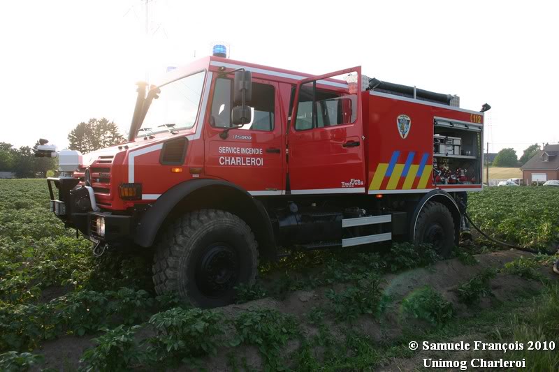 NYF911 charleroi nouveau unimog FeudebroussaillesForchies2706201014