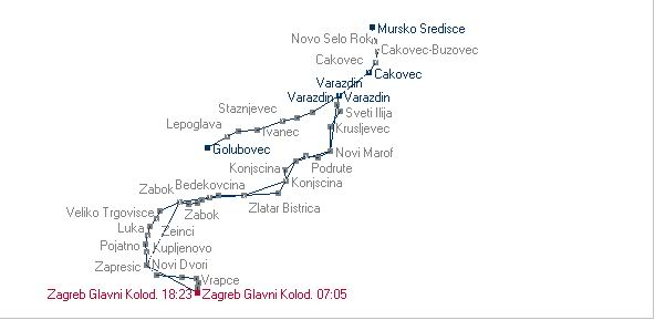 Zagreb - Varadine - Golubovec - Mursko Sredie, 16.03.2009 Pon