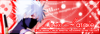 aqui les dejo mis firmas Alexhatakebc5