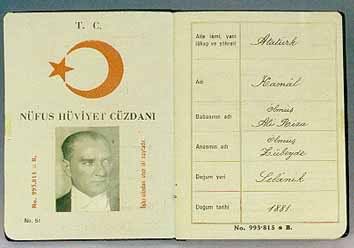 Atatürk'ün Özel Belgeleri & Özel Eşyaları & Madalyaları N01
