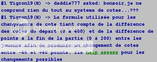 Les questions aux helpers... - Page 3 Assess