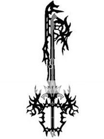 Riku Weapon 3 DarkKeyblade