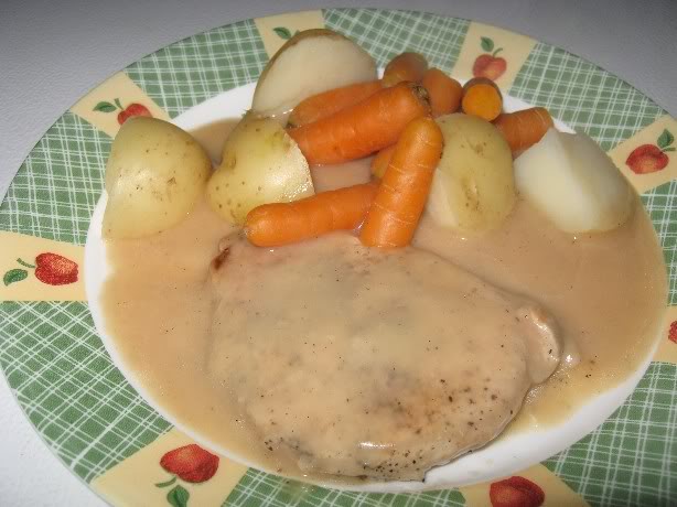 Côtelettes sauce cochonne Porcsauccochonne