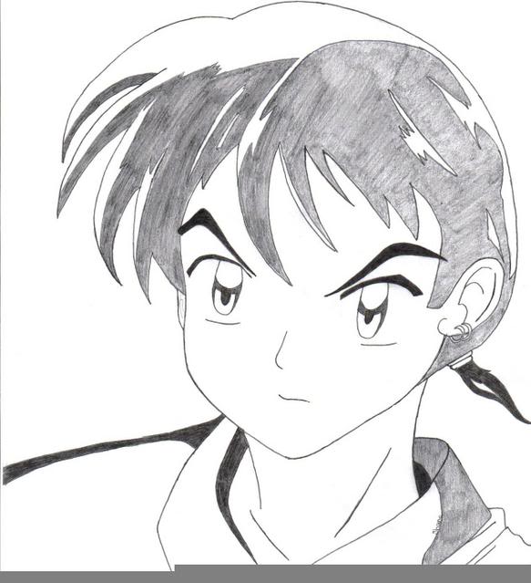 A few of my old drawings. Miroku