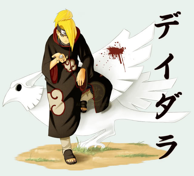 specialisation explosion Deidara