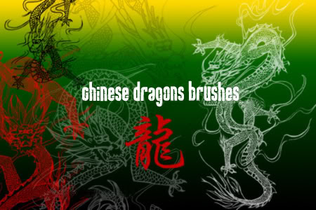 Photoshop Brushes ChineseMdragonsBbrushesNbyDhawksmon