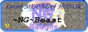 NEWGENERATIONSBADGES Beastlessermedal