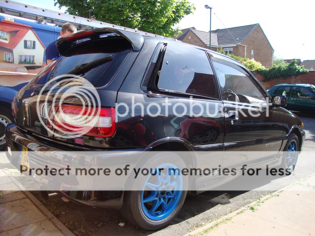 **For Sale** My black 1994 Toyota Starlet GT Turbo DSC02192