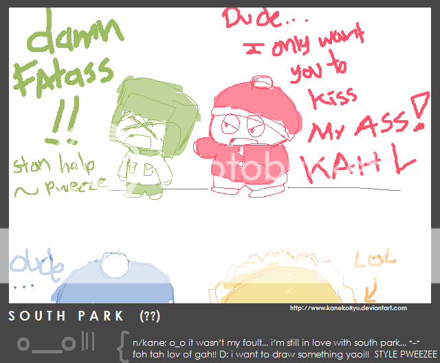 [Imágenes varias]Kaneko's art D:!  [Soft! ^^] Cartman_wishes_o_o_by_kanekoRyu