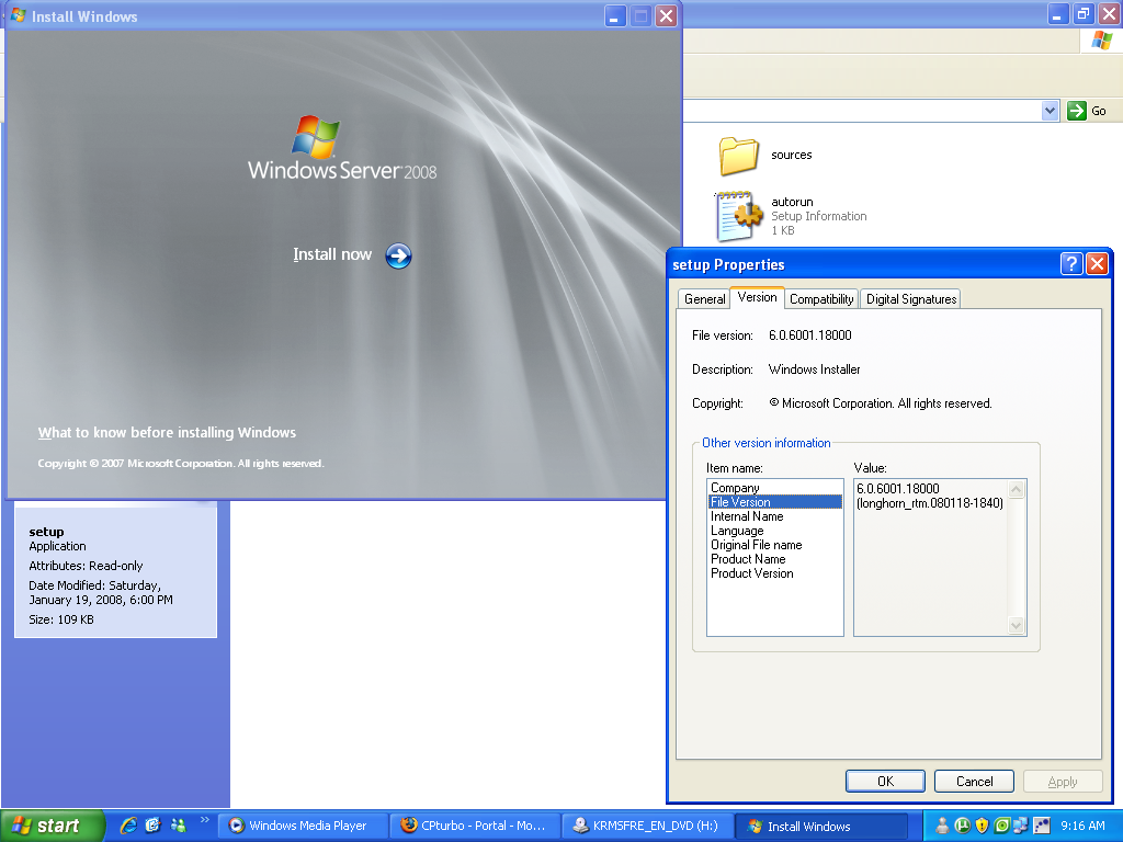 Windows Server 2008 Server2008