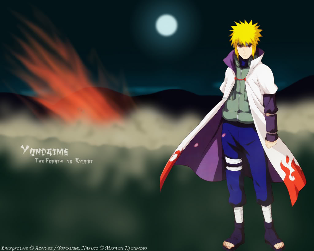 (((اجمل صور للهوكاجي الرابع لا يفوتك))) Yondaime