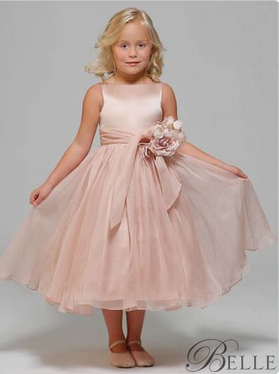 Prenses Gelinlikleri BelleFlowerGirl1Front