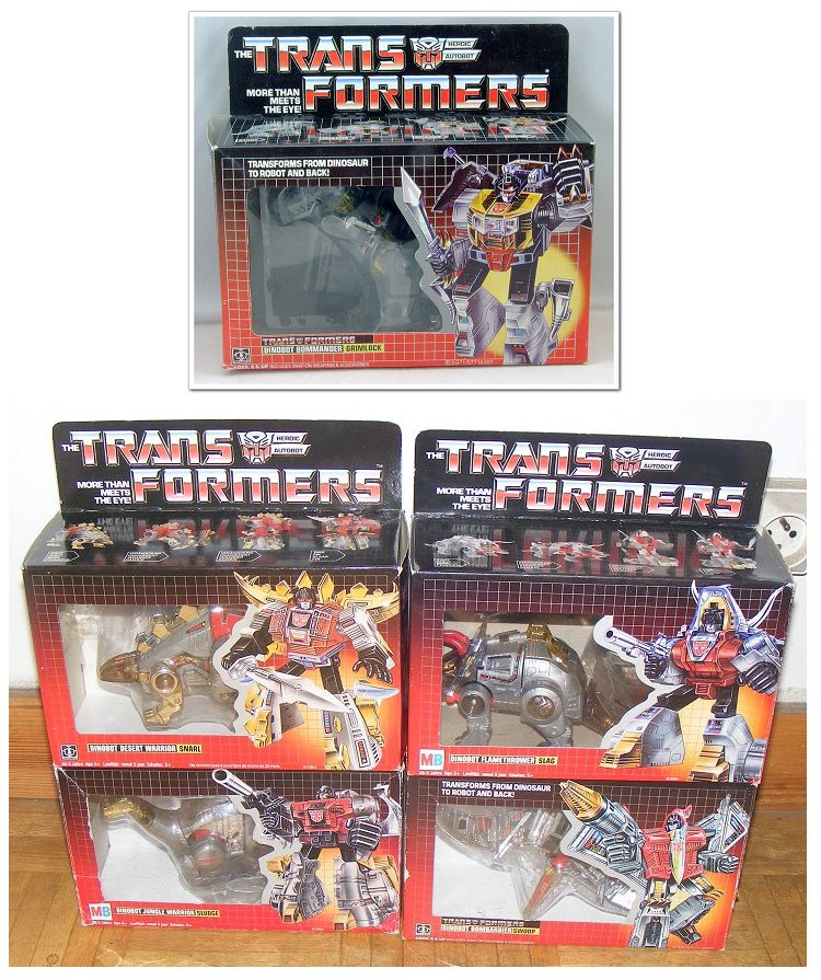 Transformers G1 (Hasbro) Dinobots_zps2746ad7c