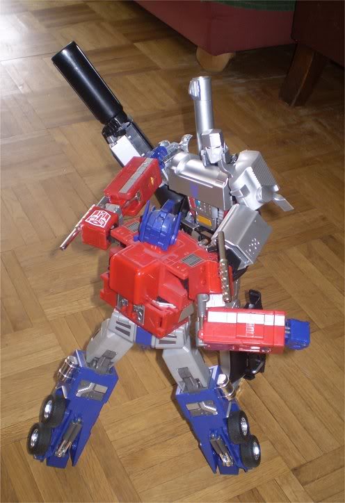 Masterpiece Optimus et Megatron Optmeg2