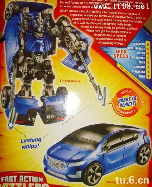 Transformers 2 revenge of the Fallen : les toys Volt3