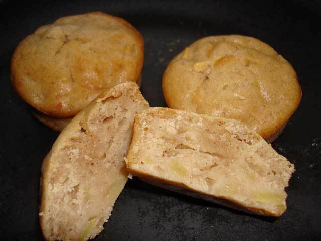 Muffins pommes/cannelle (vegan) Muffin_pomme-canelle
