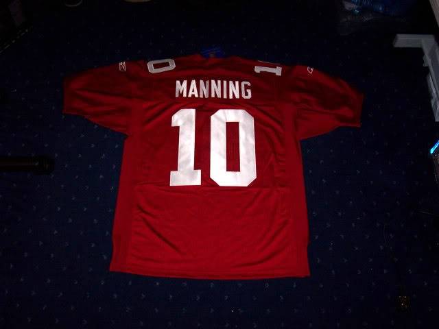 GIANTS eli manning 80th anniversary jersey Picture006-6