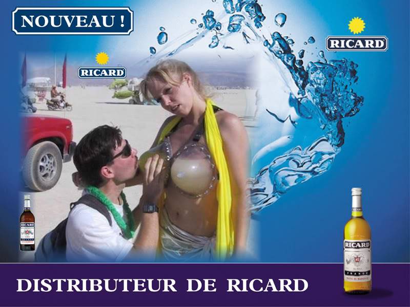 Bonne chance à tous pour votre guerre!! Ricard