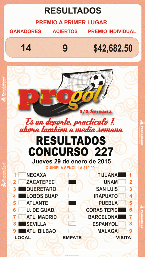 Progol Media Semana 227 QG_progol_media_zps0a4a02e0