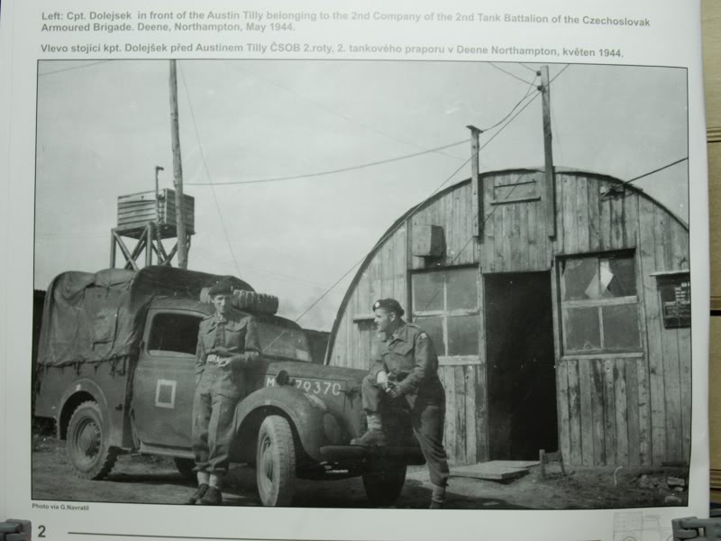 Northampton, May 1944 - Czechoslovac Armoured Brigate PA044816