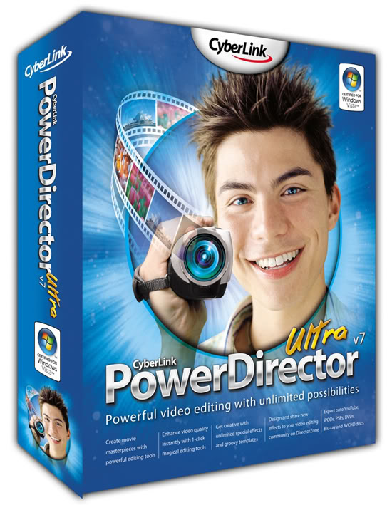 Download Cyberlink PowerDirector Ultra 7 with Crack, Serial Powerdirector