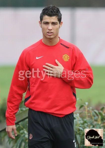 Entrenamiento del Manchester United 26/11/2007 Mtreino