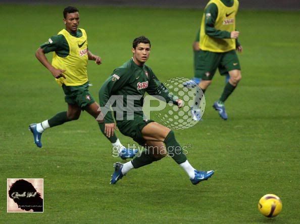 Entrenamiento de Portugal...19/11/2007 EuroCopa Treino4