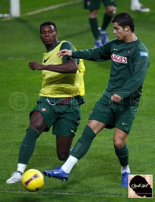 Entrenamiento de Portugal...19/11/2007 EuroCopa Treino7