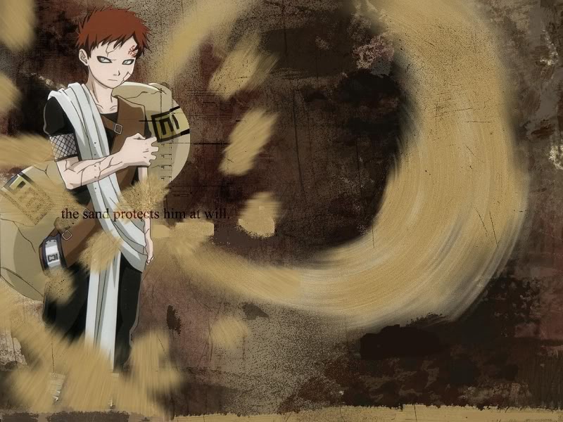  خلفيات مسلسل ناروتو Gaara