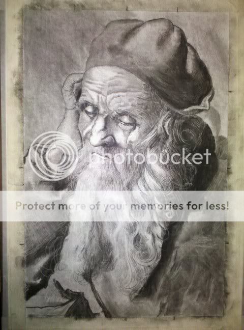 My Drawing I Final LeonardoCharcoal