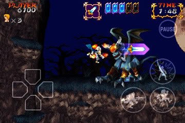 [Recensement]  Ghouls n’ Ghosts n’ Goblins & caetera Gold_knights_screen_02