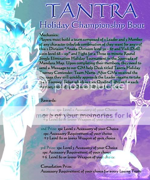 Holiday Bout Events