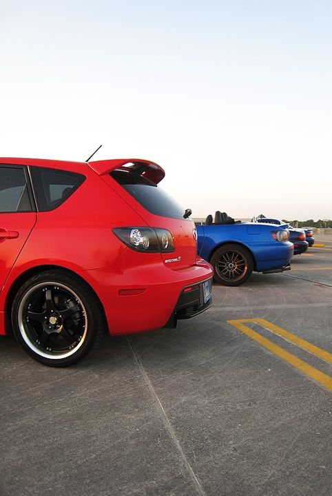 My 07 True Red Mazdaspeed3 1may10031