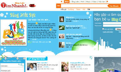 Các dịch vụ web 2.0 Việt Nam đang đình đám hiện nay ! BlogCafe