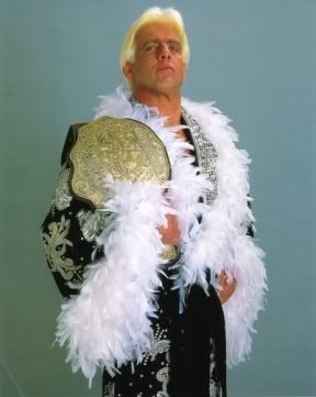 Deads Best WCW Wrestler Tournament Rd1: Bret Hart vs Ric Flair RicFlair078