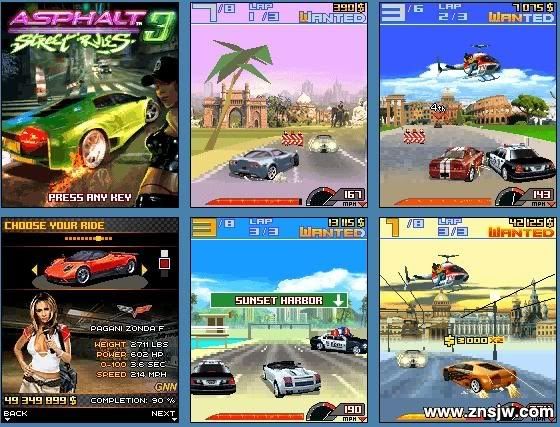 :     N71, N73, N76, N80, N91, N92, N93, N Asphalt3_Street_Rules3D1