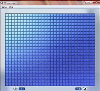 الان العاب ويندوز فيستا كامله WinVista Games WinV_Minesweeper