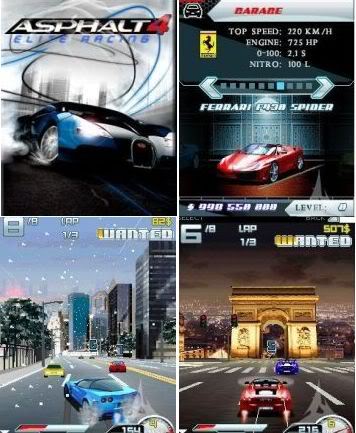 لعبة Asphalt 4: Elite Racing Asphalt_4