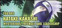 What naruto character are you? Kakashi