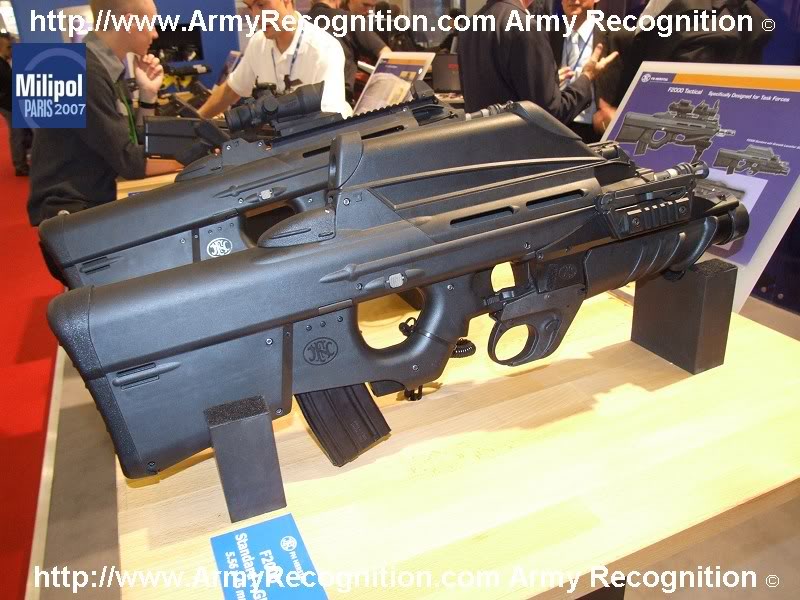 المعرض الدولي الثالث للأسلحة والتقنيات العسكرية "MVSV-2008 F2000_FN_Herstal_Belgian_Belgium_as