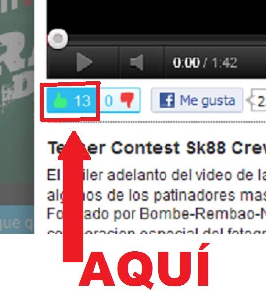 Apoyo a votar un video 2012 Pulgarverde